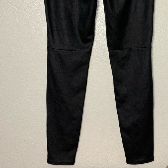 Trouve leggings black faux leather High Waisted Skinny Pants women's size medium - Picture 16 of 16